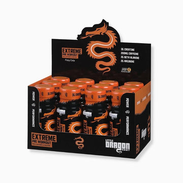 Little Dragon Extreme Pre Workout Shots box of 12 x 60ml | Megapump